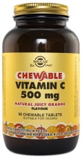 Miniatyrbild Solgar Chewable Vitamin C, Apelsin, 90 tabl