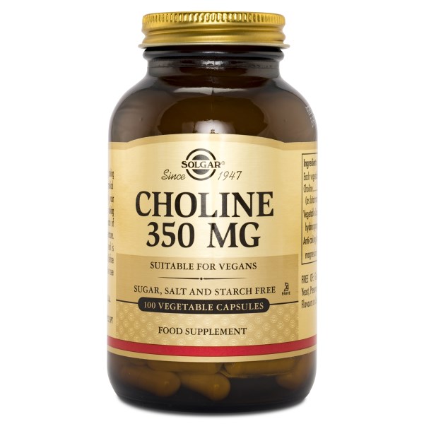 Solgar Choline, 100 kaps