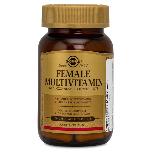 Solgar Female Multivitamin with Oxxynea Phytonutrients, 60 kaps