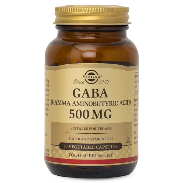 Solgar GABA 500 mg, 50 kaps