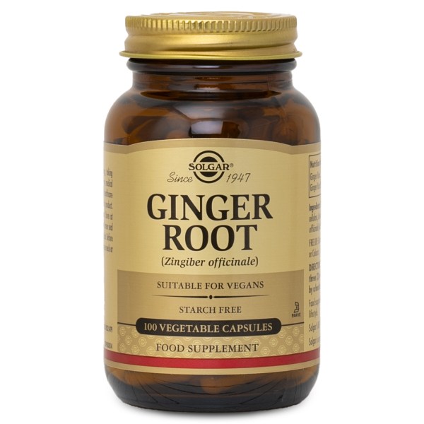 Solgar Ginger Root, 100 kaps