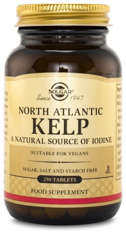 Miniatyrbild Solgar Kelp, 250 tabl
