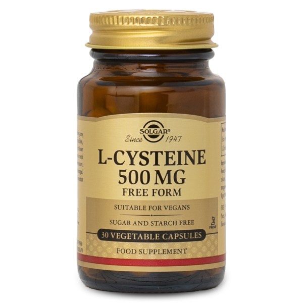 Solgar L-Cysteine, 30 kaps