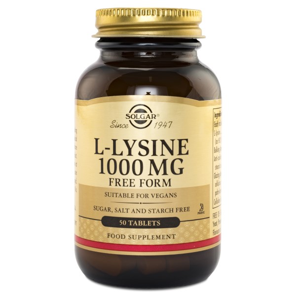 Solgar L-Lysine 1000 mg 100 tabl