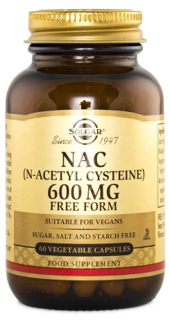 Miniatyrbild Solgar NAC, 60 kaps