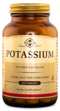 Miniatyrbild Solgar Potassium, 100 tabl