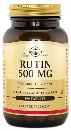 Miniatyrbild Solgar Rutin 500 mg, 100 tabl