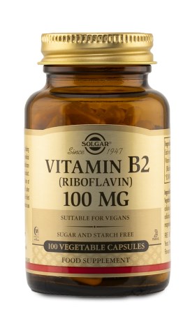 Miniatyrbild Solgar Vitamin B2 100mg, 100 kaps