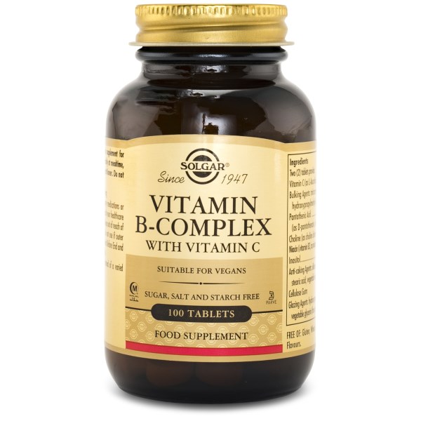 Solgar Vitamin B-Complex, 100 tabl