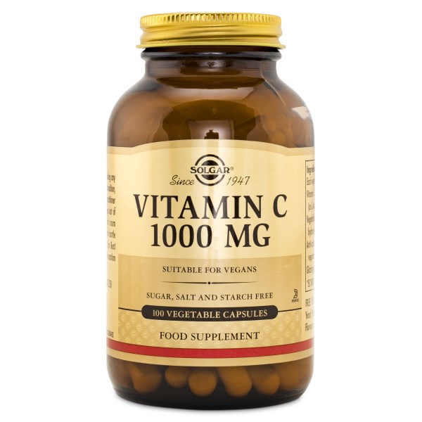 Solgar Vitamin C 1000 mg, 100 kaps