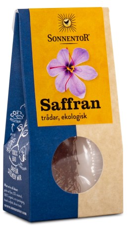Miniatyrbild Sonnentor Saffran Ekologisk, 0,5 g