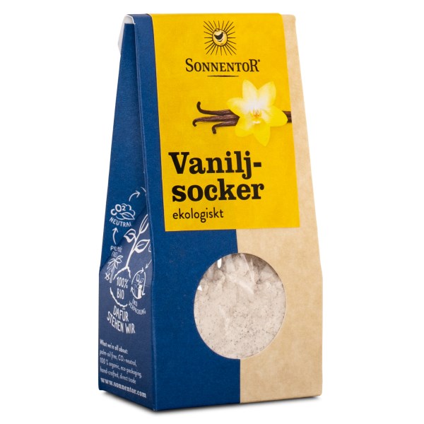 Sonnentor Vaniljsocker, 50 g
