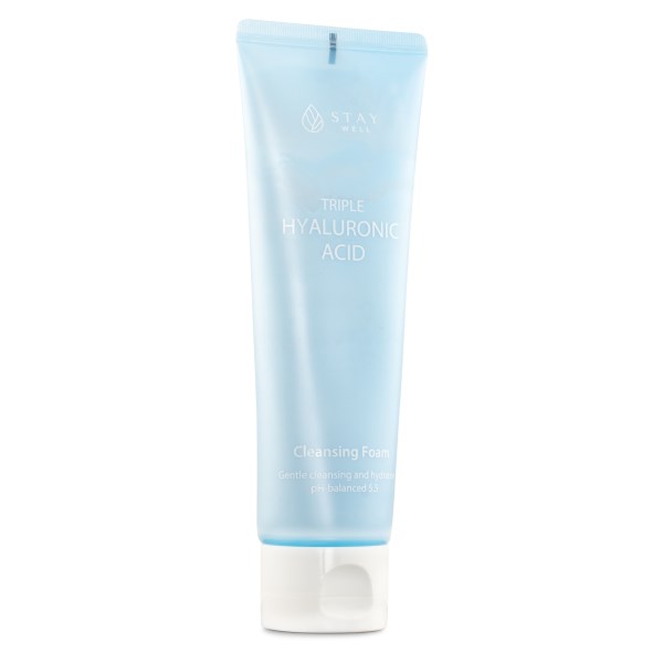 StayWell Triple Hyaluronic Acid Cleansing Foam, 130ml