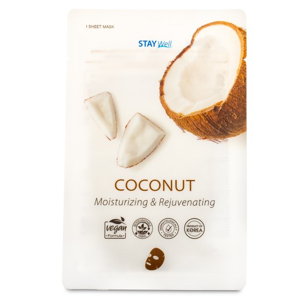 StayWell Vegan Sheet Mask, Coconut