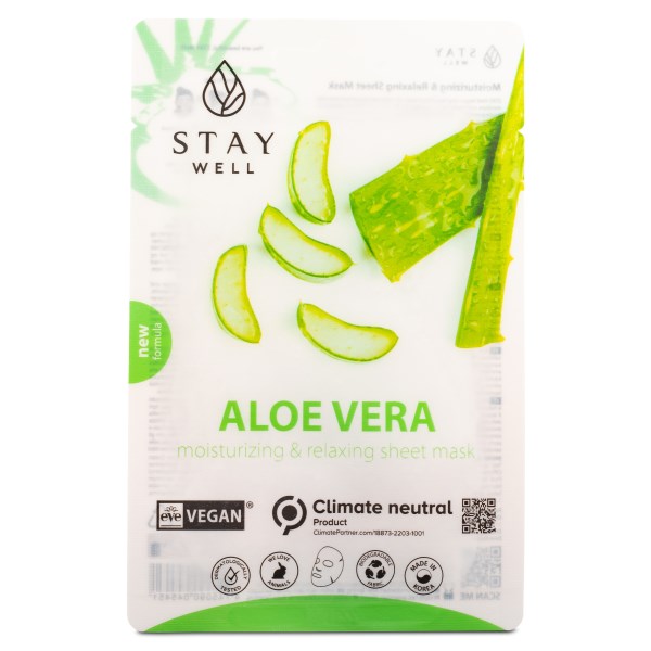 StayWell Vegan Sheet Mask, Aloe