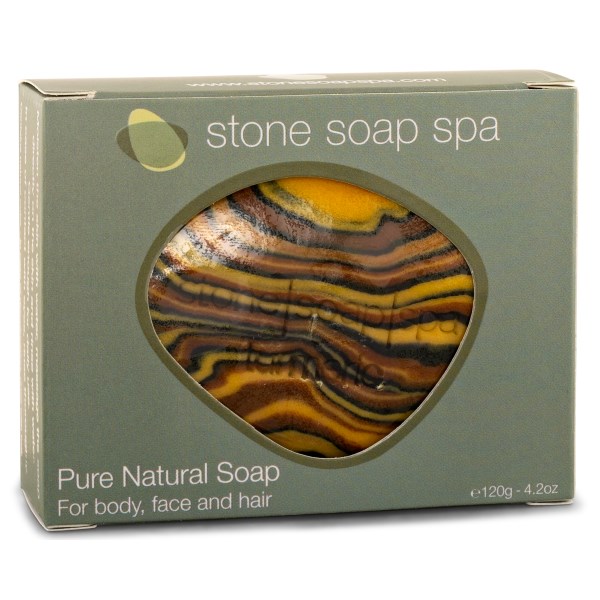 Stone Soap Tvål, 120 g, Gurkmeja