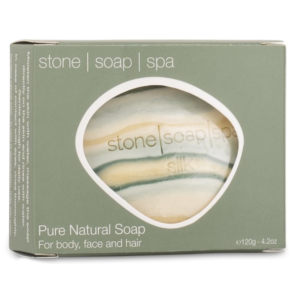 Stone Soap Tvål, 120 g, Silke