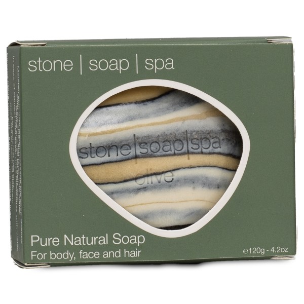 Stone Soap Tvål, 120 g, Oliv