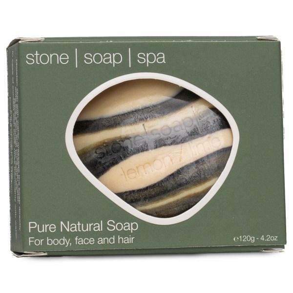 Stone Soap Tvål, 120 g, Citron & Lime