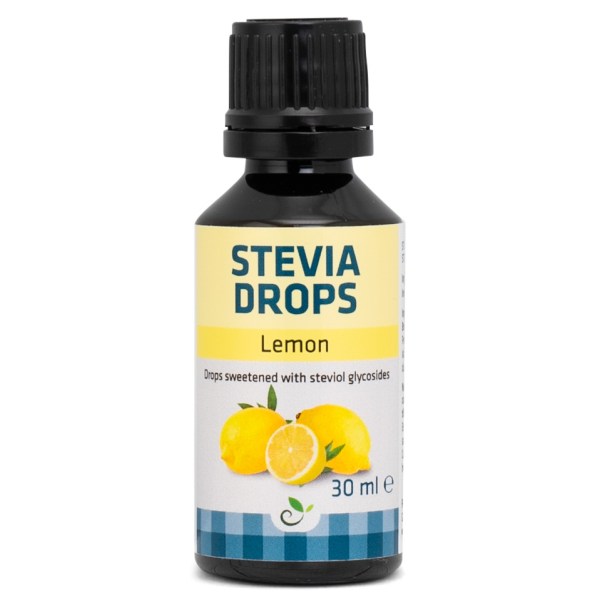 Sukrin Stevia Drops, Lemon, 30 ml