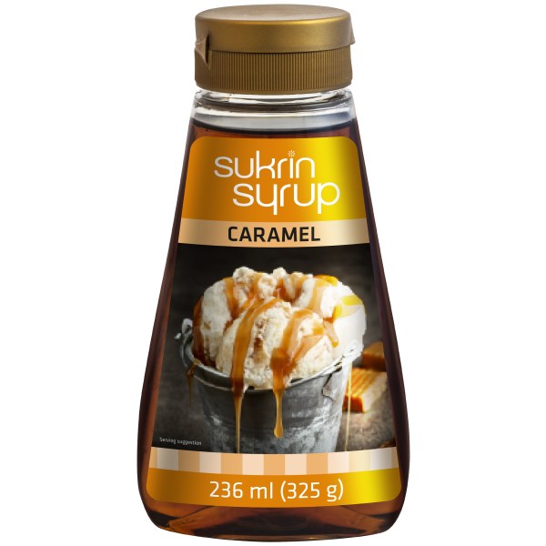 Sukrin Syrup Caramel, 325 g