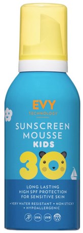 Miniatyrbild EVY Sunscreen Mousse Kids SPF30, 150 ml