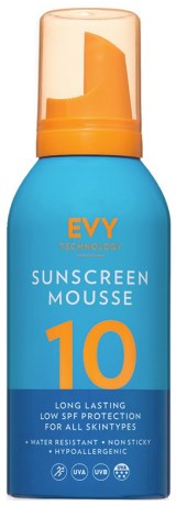 Miniatyrbild EVY Sunscreen Mousse SPF10, 150 ml