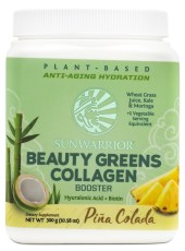 Miniatyrbild Sunwarrior Beauty Green Collagen Booster, Pina Colada, 300 g