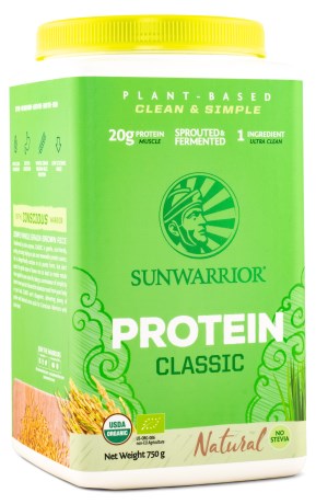 Miniatyrbild Sunwarrior Classic Protein, 750 g, Naturell
