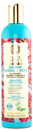 Miniatyrbild Super Siberica Limonnik Shampoo for All Hair Types, 400 ml, Ginseng & Biotin