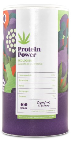 Miniatyrbild Superfood & berries Protein Power Ekologisk Superfoodmix, 400 g