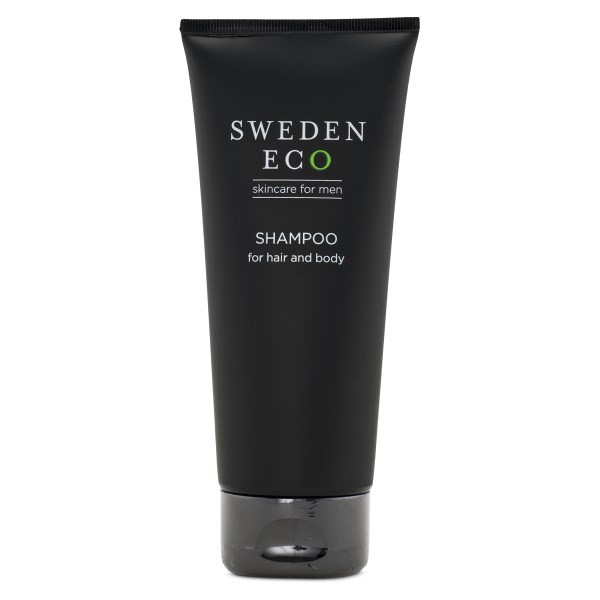 Sweden Eco Skincare for Men Shampoo for Hair and Body, 200 ml