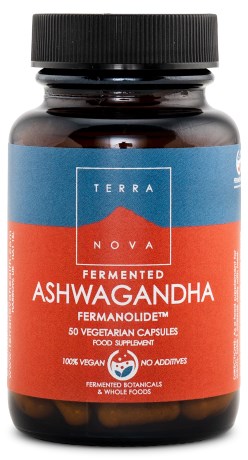 Miniatyrbild Terranova Fermented Ashwagandha Fermanolide, 50 caps