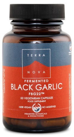 Miniatyrbild Terranova Fermented Black Garlic FBG-22 , 50 caps