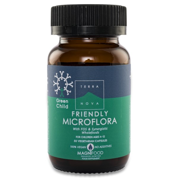 Terranova Friendly Microflora Child, 50 kaps