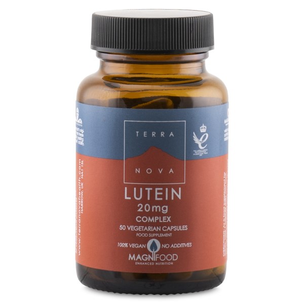 Terranova Lutein 20mg Complex, 50 caps