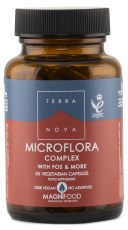 Miniatyrbild Terranova Microflora Complex with FOS, 50 kaps