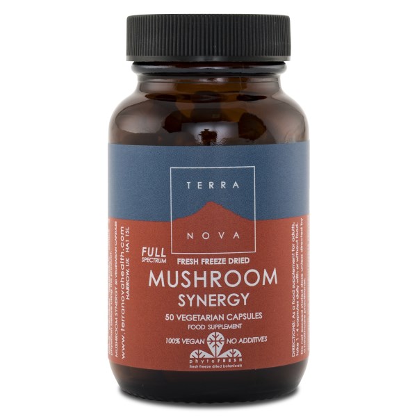 Terranova Mushroom Synergy, 50 kaps