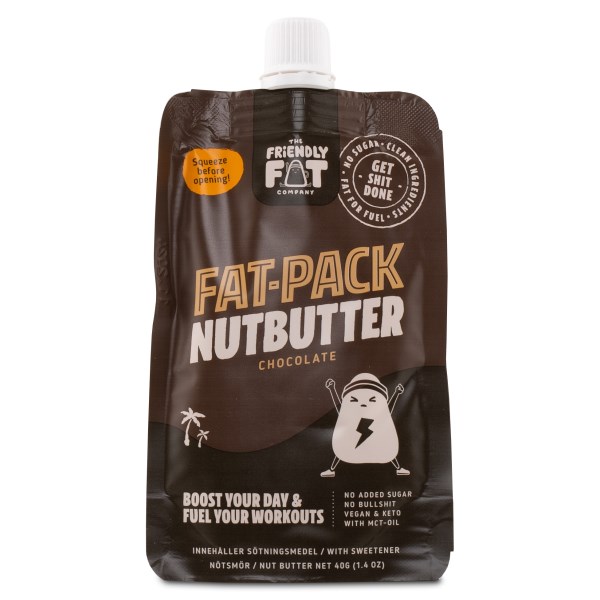 The Friendly Fat Company Fat-Pack Nutbutter, Chocolate, 1 st