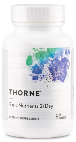 Miniatyrbild Thorne Basic Nutrients 2/Dag NSF, 60 kaps