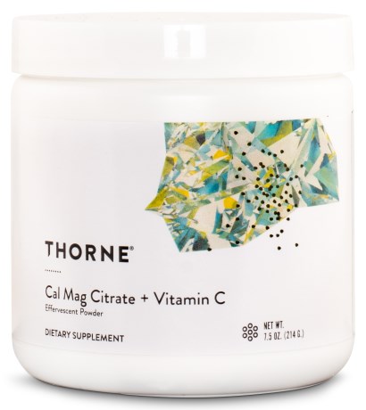 Miniatyrbild Thorne Cal-Mag Citrate + Vitamin C, 214 g