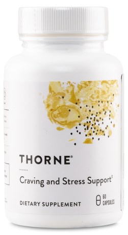 Miniatyrbild Thorne Craving & Stress Support, 60 kaps