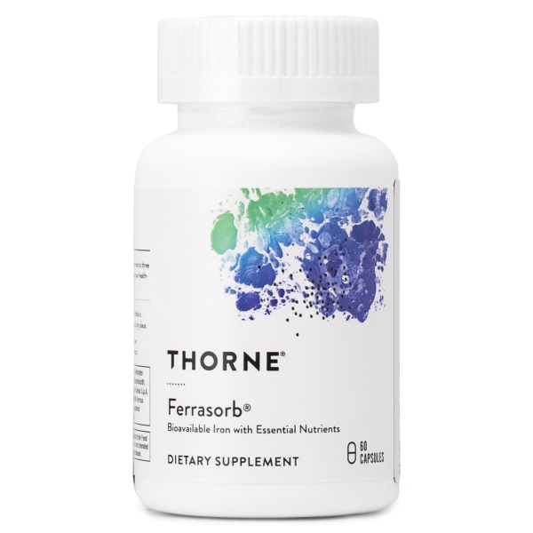 Thorne Ferrasorb, 60 kaps