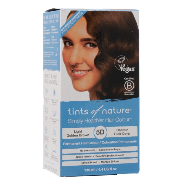 Tints of Nature Light Golden Brown 5D, 130ml