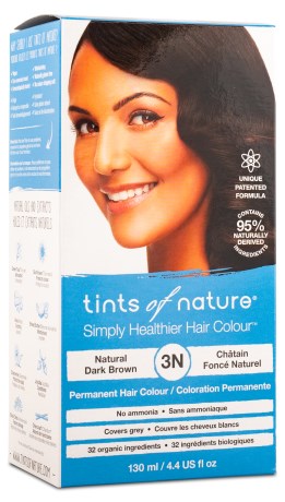 Miniatyrbild Tints of Nature Natural Dark Brown 3N, 130ml