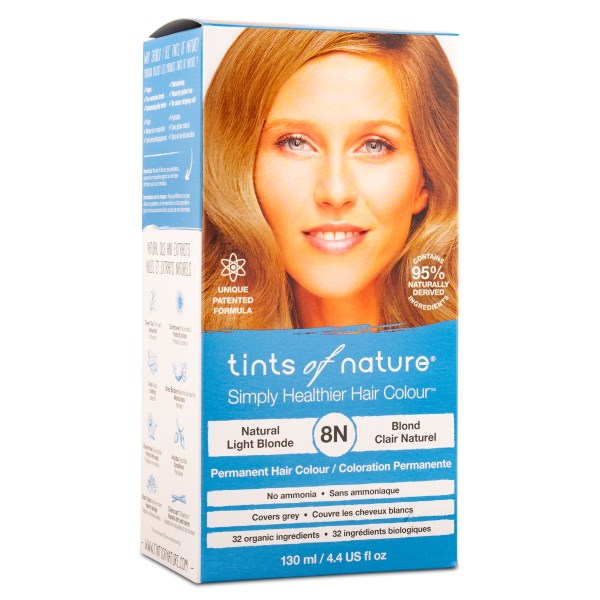 Tints of Nature Natural Light Blonde 8N, 130ml