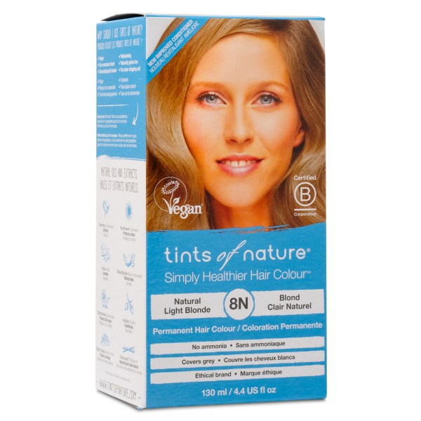 Tints of Nature Natural Light Blonde 8N, 130ml