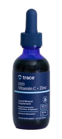 Miniatyrbild Trace Minerals Vitamin C + Ionic Zinc, 59 ml