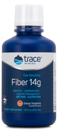 Miniatyrbild Trace Minerals Liquid Fiber 14g, Orange Tangerine, 444 ml
