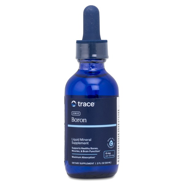Trace Minerals Liquid Ionic Boron (6 mg), 59 ml